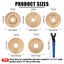 NEW 5PCS Wood Carving Disc Set with 22mm Bore Carousel 5