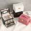 Veile Studios Three Tier Portable Jewellry Organiser Storage Box Drawers Jewelle Carousel 4