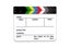 2Pcs Clapperboard Action Scene Clapper Board TV Movie Slate Film Board-White Carousel 5