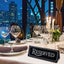 6Pcs Acrylic Reserved Table Signs Restaurant Wedding Party Carousel 3