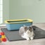 Cat Litter Mat Pet Solid Color Waterproof Easy Clean Scatter Litter Tray Accesso Carousel 5