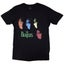 The Beatles Colour Faces Logo T Shirt Carousel 1