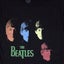 The Beatles Colour Faces Logo T Shirt Carousel 2