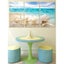 Unframed Beach Starfish Print Canvas Paintings Light Blue 3Pc1218 Inch No Frame Carousel 2