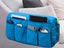 1Pc Sofa Armrest Organizer Storage Bag for Recliner Couch Armchair Blue Carousel 2