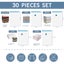 STORFEX Space Saver Bags with Hand Pump - Set of 30 Carousel 2