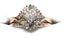 $1,899 10ct Rose Gold Diamond Cluster & Wedder Set TCW 0.37cts!! Size K - 164934 Carousel 3
