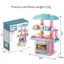 Play House Kitchen Toy Set Simulation Mini Cooking Tableware Play Carousel 7