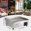 3000W 22'' Commercial Electric Countertop Griddle Flat Top Grill Hot Plat Carousel 5