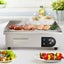 3000W 22'' Commercial Electric Countertop Griddle Flat Top Grill Hot Plat Carousel 6