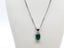 9ct white Gold Chain with Pendant 50cm Carousel 2