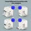 NEW Universal Travel Adapter Worldwide Plug Adaptor Carousel 4