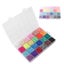 bracelet making kit Clay Bead Kit 24 Colors Lightweight Waterproof DIY Carousel 7