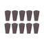 door stopper door stop kit door stopper set 10Pcs Brown Door Stopper Set Carousel 8
