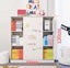**Clearance Special***Kids Bookcase & Storage Combination Carousel 11
