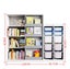 **Clearance Special***Sliding Door with Display Surface Bookshelf-120*150CM Grey Carousel 3