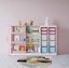 **Clearance Special***Sliding Door with Display Surface Bookshelf-120*120CM Pink Carousel 3