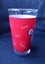 RARE LARGE COCA COLA GLASS - PEEKABOO POLAR BEAR PAWPRINT Carousel 5