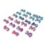 pet hair bowknots colorful pet hair bows puppy bow rubber bands cat hair topknot Carousel 1