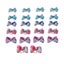 pet hair bowknots colorful pet hair bows puppy bow rubber bands cat hair topknot Carousel 3