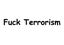 Rude Funny Offensive Fuck Terrorism Long Sleeve Mens T-Shirt White Tee Top Carousel 3