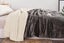 Ultra Plush Micro Faux Sherpa Lambswool Throw Blanket Reversible Blanket-Grey Carousel 5