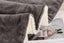 Ultra Plush Micro Faux Sherpa Lambswool Throw Blanket Reversible Blanket-Grey Carousel 7