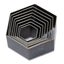 hollow punch cutter 8pcs Leather Punching Mold DIY Hexagonal Shape Sharpness Carousel 5