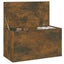 Storage Chest Smoked Oak 84x42x46 Cm Engineered Wood Nopokx Carousel 5