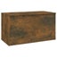 Storage Chest Smoked Oak 84x42x46 Cm Engineered Wood Nopokx Carousel 8