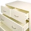 Tallboy Dresser 6 Chest of Drawers Storage Cabinet 85 x 39.5 x 105cm Carousel 7