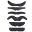 costume mustache false facial mustache 6PCS Funny False Mustache SelfAdhesive Carousel 3