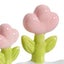 soap tray box Creative Cute Flower PP Soap Box Household Soap Drain Washing Carousel 4
