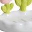 soap tray box Creative Cute Flower PP Soap Box Household Soap Drain Washing Carousel 5