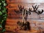 Cast Iron Deer Antlers Coat Rack Key Holder Bathroom Towels Hanger Carousel 3