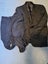 H BROS MEN SUIT STRETCH SKINNY SUIT PANTS 82 WAIST BLACK & 108NR JACKET Carousel 1