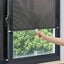 Car Home Window Retractable Roller Blinds Suction Cup Blackout Curtains-Black Carousel 4