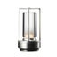 Portable Metal Table Lamp for Indoor Outdoor Rechargeable Cordless LED Lamp Carousel 1