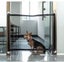 Portable Pet Gate Mesh Dog Gate Baby Kid Safety Fence for Doorways Stairs Carousel 5