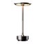 Rechargeable Cordless LED Table Lamp Touch Sensor Portable Night Light - Silver Carousel 1