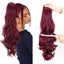 24 Inch Long Body Wave Ponytail hair Extension Synthetic Heat Carousel 1