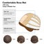 Mixed Brown Blonde Short Curly Wig Synthetic Highlight Wigs with Carousel 7