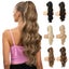 Synthetic Ponytail Extension 26 inch Drawstring Hair Extensions Long Carousel 2
