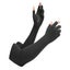 black arm sleeves Arm Sleeves Sun Resistant Black Exposed 2 Finger Nylon Carousel 1