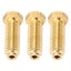 3d printer brass hotend nozzle 3d printer extruder nozzle 3Pcs 3D Printer Brass Carousel 7