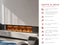 Dimplex Real Flame Ignite XL Bold Electric Fire Fireplace 1800mm Carousel 14
