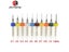 10PCS 0.2-1.0mm 3D Printer Nozzle Cleaning Drill Bits Kit For MK7 MK8 Carousel 5