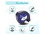 20PCS 12267 Compatible Dymo LetraTag 91201 Black On White Plastic Label For Carousel 4