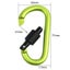 5 PCS Tactical Carabiner Tourist Carabin Clip Keys Keychain Set Carousel 7