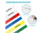 UniPlus 10PK 231 631 Color Set 9mm 12mm Compatible Brother MK Label Tape M-K231 Carousel 1
